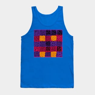 Pink, Purple and Yellow Berry Baskets Tank Top